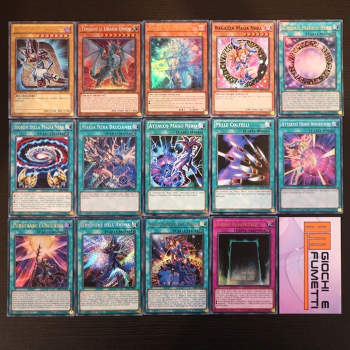 Lotto carte mago nero - lotto,