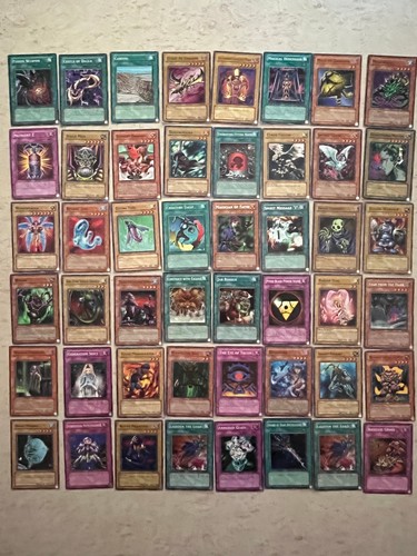 48 cards all - yu-gi-oh!,
