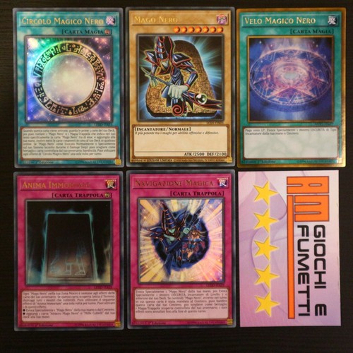 Lotto carte mago nero in - 4,