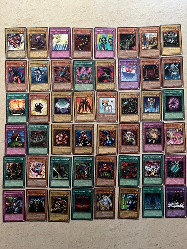 48 cards all - yu-gi-oh!,