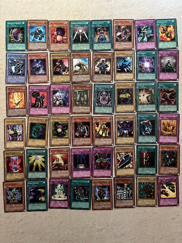 48 cards all - yu-gi-oh!,