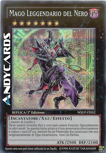 Mago leggendario del nero - nero, •