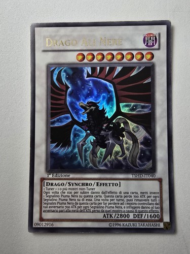 Yugioh drago ali - ali, nere