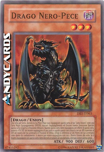 Drago nero pece - drago, nero-pece