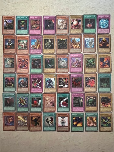 48 cards all - yu-gi-oh!,
