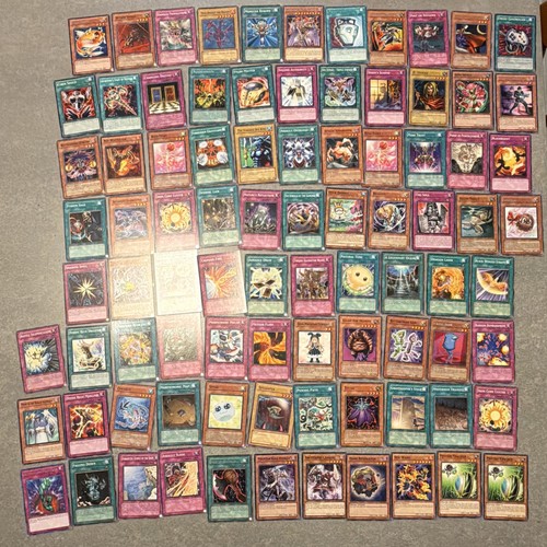 Konami assorted cards - yu-gi-oh,