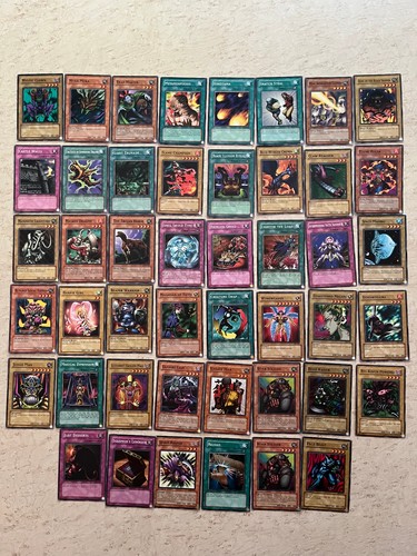 46 cards all - yu-gi-oh!,