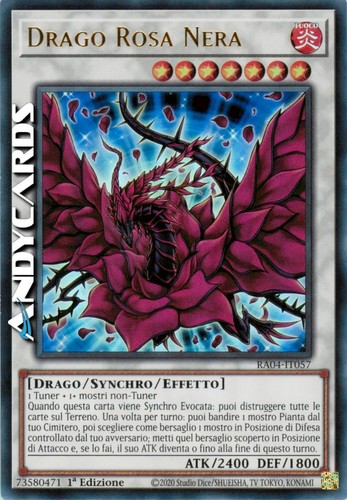 Drago rosa nera black - rosa, (black